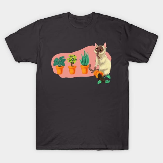 Houseplant connoisseur T-Shirt by Professional_Doodles